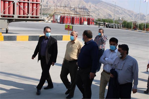 بازدید مدیران ارشد گروه سرمایه‌گذاری اهداف و سرمایه‌گذاری صنعت نفت از سایت فشرده سازی شرکت توسعه و تجهیز پترو ایرانیان-3