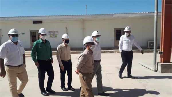 بازدید اعضای محترم جدید هیأت مدیره شرکت از سایت تقویت فشار کنگان