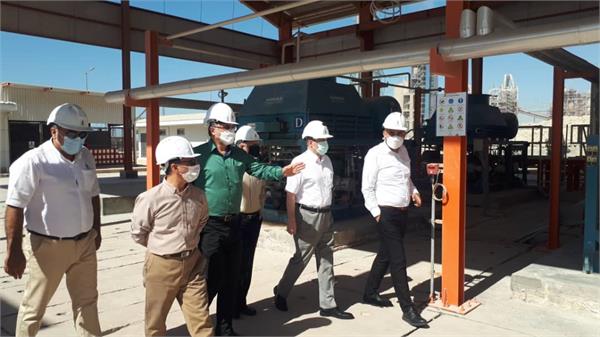 بازدید اعضای محترم جدید هیأت مدیره شرکت از سایت تقویت فشار کنگان